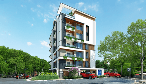 Onecent Orchard apartment project in Karmanghat, Hyderabad